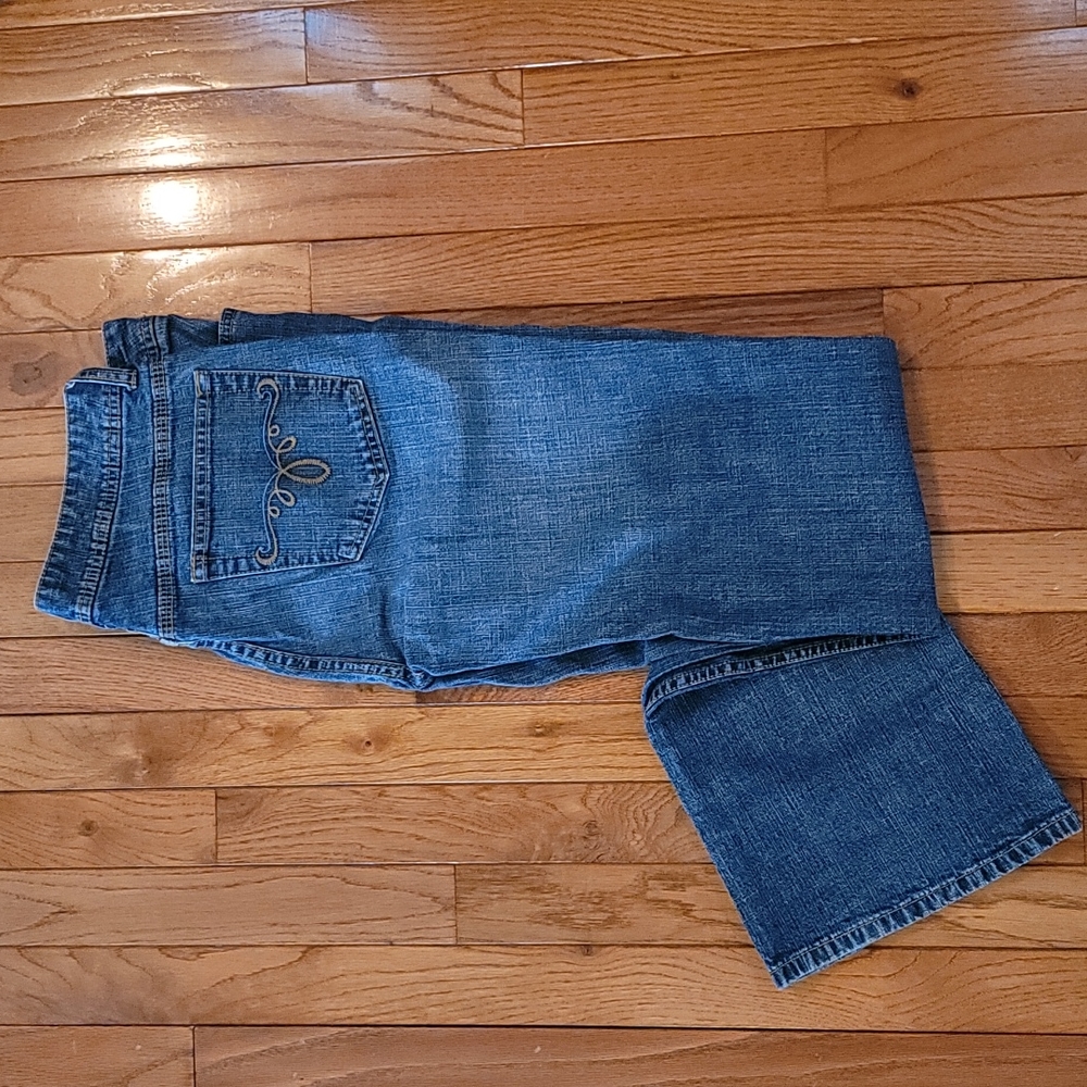 Dark Blue London Women Jeans Size 12 Bootcut